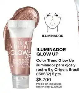 Avon Origen - iluminador glow up oferta