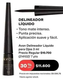 Avon Avon - delineador líquido oferta