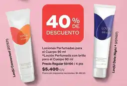 Avon Lociones perfumadas para el cuerpo 90 ml oferta