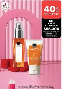 Avon Anew - kit anew vitamina c oferta