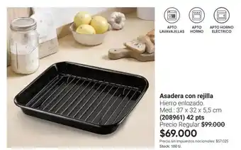 Asadera con rejilla (208961)