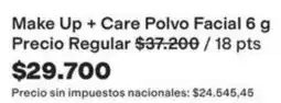 Avon Make up + care polvo facial 6 g oferta
