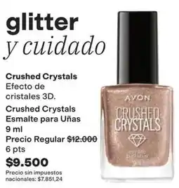 Avon Avon - crushed crystals esmalte para uñas oferta