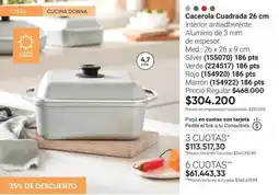 Avon Mm - cacerola cuadrada 26 cm oferta