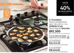 Avon A. provoleteta interior antiadherente oferta