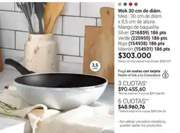 Avon Wok 30 cm de diám. med.: 30 cm de diám. x 8,5 cm de altura oferta