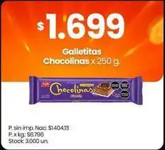 Changomas Chocolinas - galletitas chocolinas oferta