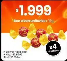 Changomas Bon o bon - bon o bon unitarios oferta