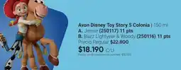 Avon Avon - disney toy story 5 colonia oferta
