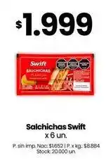 Changomas Swift - salchichas clasicas oferta