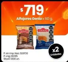 Changomas Alfajores oferta