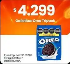 Changomas Oreo - galletitas tripack oferta