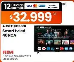 Changomas Rca - smart tv led 40 oferta