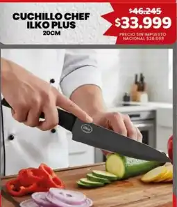 Makro Ilko plus cuchillo chef oferta