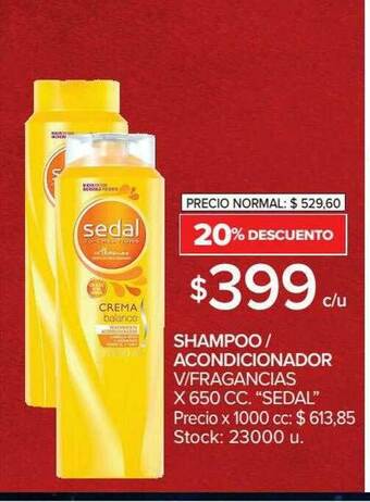 Carrefour Market Shampoo Acondicionador oferta
