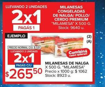 Carrefour Market Milanesas De Nalga oferta