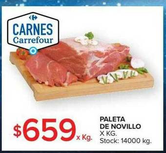 Carrefour Market Paleta De Novillo oferta