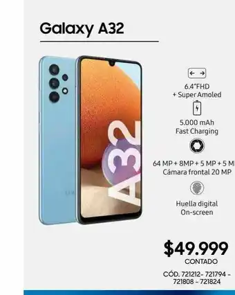 Coppel Galaxy A32 oferta