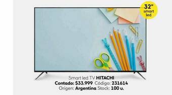 Coppel Smart Led Tv Hitachi oferta