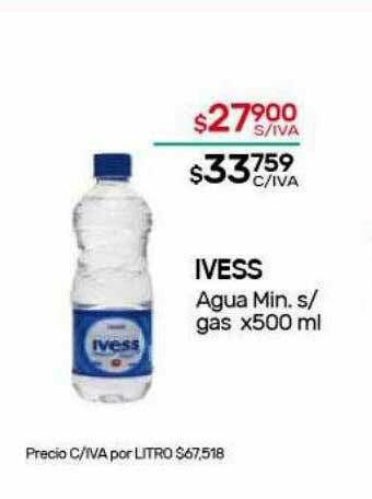 Nini Mayorista Ivess Agua Min oferta
