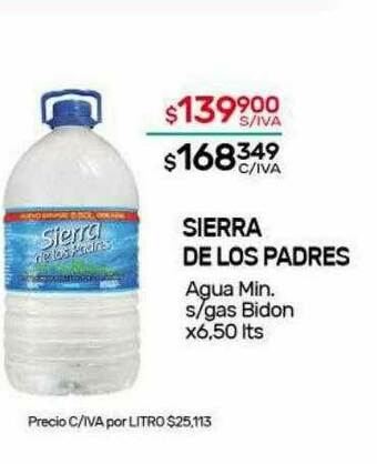 Nini Mayorista Sierra De Los Padres Agua Min oferta