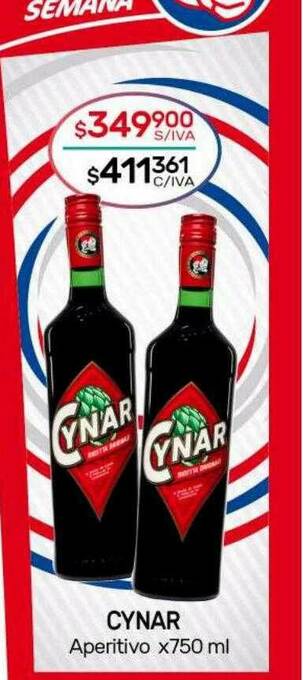 Nini Mayorista Cynar Aperitivo oferta