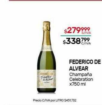Federico De Alvear Champaña Celebration