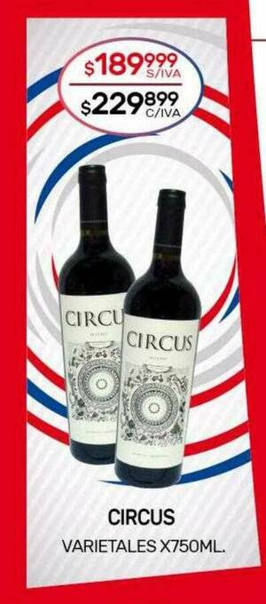Nini Mayorista Circus Varietales oferta