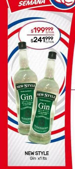 Nini Mayorista New Style Gin oferta