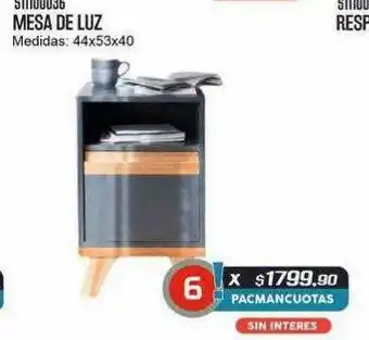 Pacman Mesa De Luz oferta