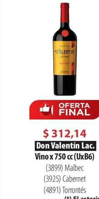 Parodi Don Valentín Lac Vino oferta