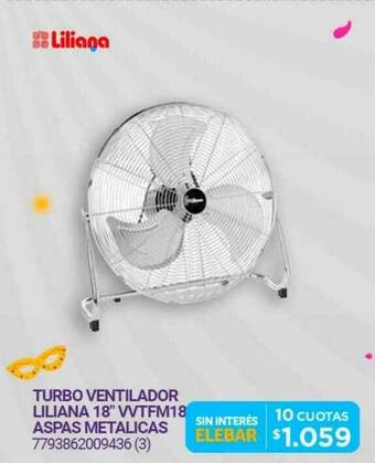 Punto Blu Turbo Ventilador Liliana 18 oferta