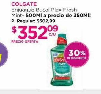 Punto de Salud Colgate Enjuague Bucal Plax Fresh Mint oferta