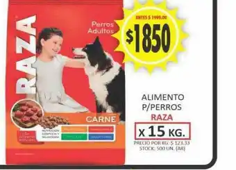 Supermercados Becerra Alimento Perros Raza oferta