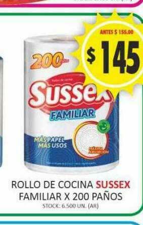 Supermercados Becerra Rollo De Cocina Sussex oferta