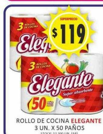 Supermercados Becerra Rollo De Cocina Elegante oferta