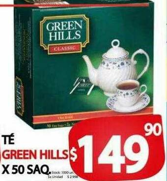 Supermercados Mariano Max Té Green Hills oferta