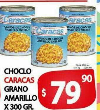 Supermercados Mariano Max Choclo Caracas Grano Amarillo oferta