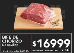 Nini Mayorista Bife de chorizo de novillito oferta