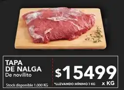 Nini Mayorista Tapa de nalga de novillito oferta