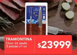 Nini Mayorista Tramontina churr. kit asado oferta