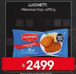 Nini Mayorista Lucchetti milanesas soja oferta