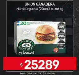 Nini Mayorista Union ganadera hamburguesa oferta