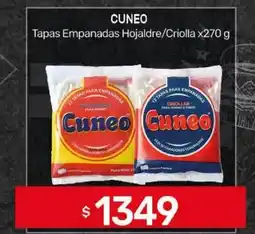 Nini Mayorista Cuneo tapas empanadas hojaldre/criolla oferta