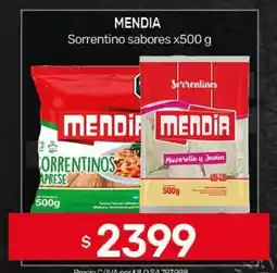 Nini Mayorista Mendia sorrentino sabores oferta