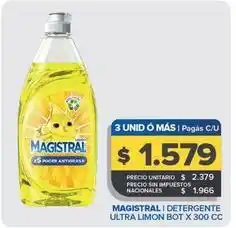 Carrefour Maxi Magistral - detergente ultra limon bot oferta