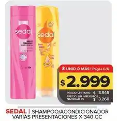Carrefour Maxi Sedal - shampoo oferta