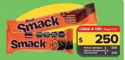 Carrefour Maxi Smack - cubanito relleno mousse chocolate x 25 grs oferta