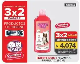 Carrefour Maxi Happy dog - shampoo frutilla oferta