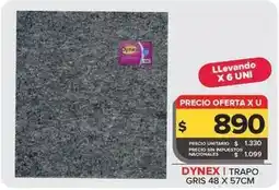 Carrefour Maxi Dynex - trapo gris 48 x 57cm oferta